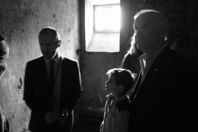 Vice President Joe Biden and grandson Hunter Biden tour one of the cells in Kilmainham Prison, where many of those who participated in the Easter Rising in 1916 were held, in Dublin, Ireland, June 23, 2016. (Official White House Photo by David Lienemann)